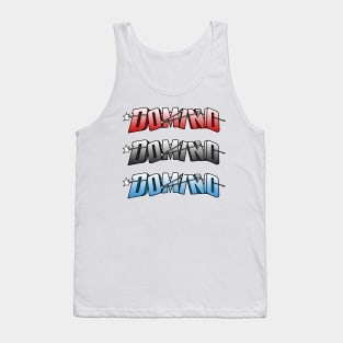 Domino - (Red, White & Blue) Tank Top